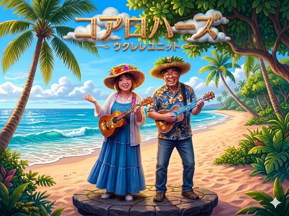 ハワイアンウクレレユニットコアロハーズ